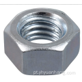 Bright Zinc Bated Steel Hex M12 Nut